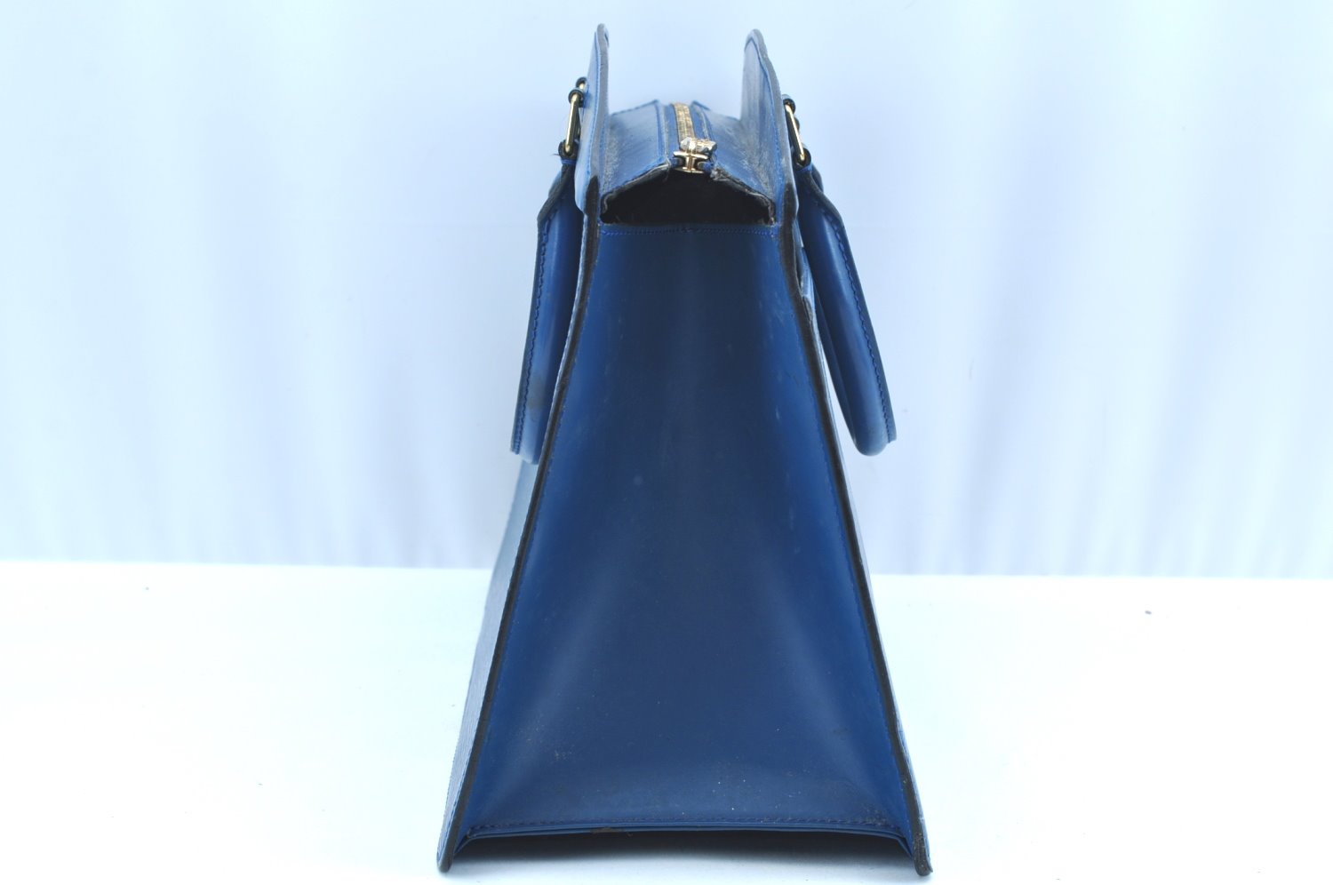 Authentic Louis Vuitton Epi Riviera Hand Bag Blue M48185 LV Junk K9520