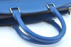 Authentic Louis Vuitton Epi Riviera Hand Bag Blue M48185 LV Junk K9520
