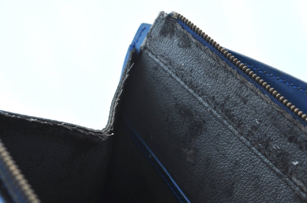 Authentic Louis Vuitton Epi Riviera Hand Bag Blue M48185 LV Junk K9520