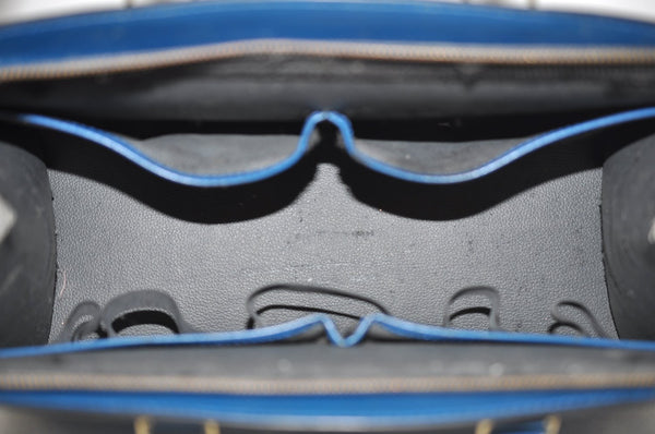 Authentic Louis Vuitton Epi Riviera Hand Bag Blue M48185 LV Junk K9520