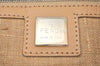 Authentic FENDI Mamma Baguette Shoulder Bag Unborn Calf Leather Brown Junk K9523