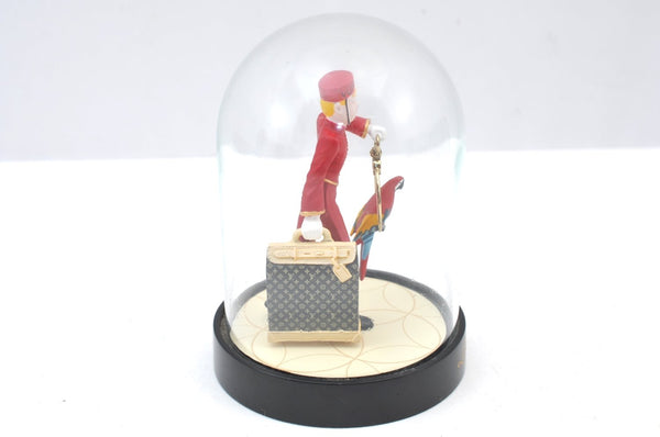 Authentic Louis Vuitton Novelty Snow Dome VIP BELL BOY LV Box K9524