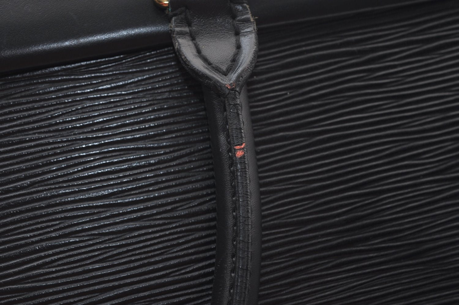 Authentic Louis Vuitton Epi Riviera Hand Bag Black M48182 LV K9528