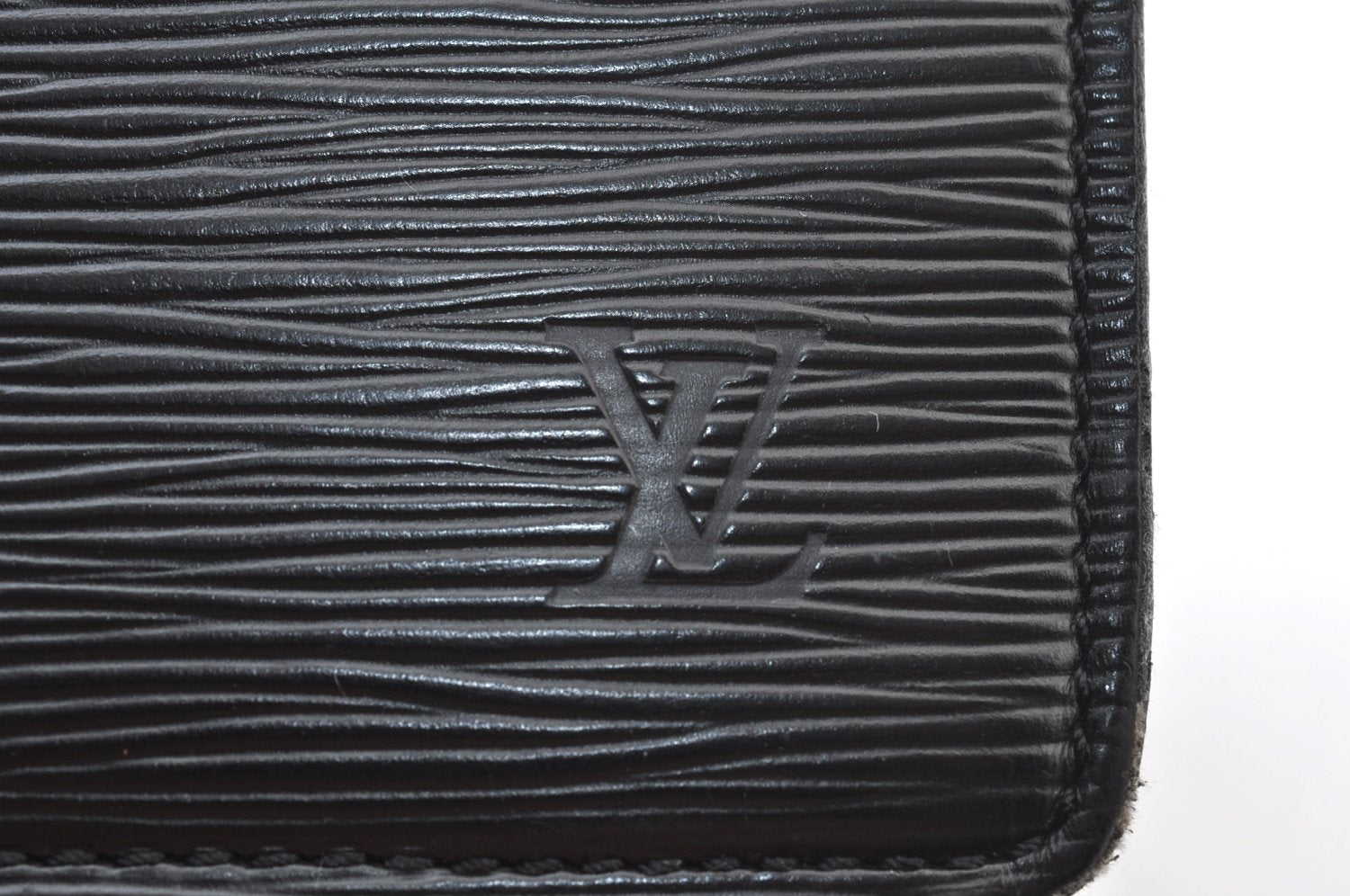 Authentic Louis Vuitton Epi Riviera Hand Bag Black M48182 LV K9528