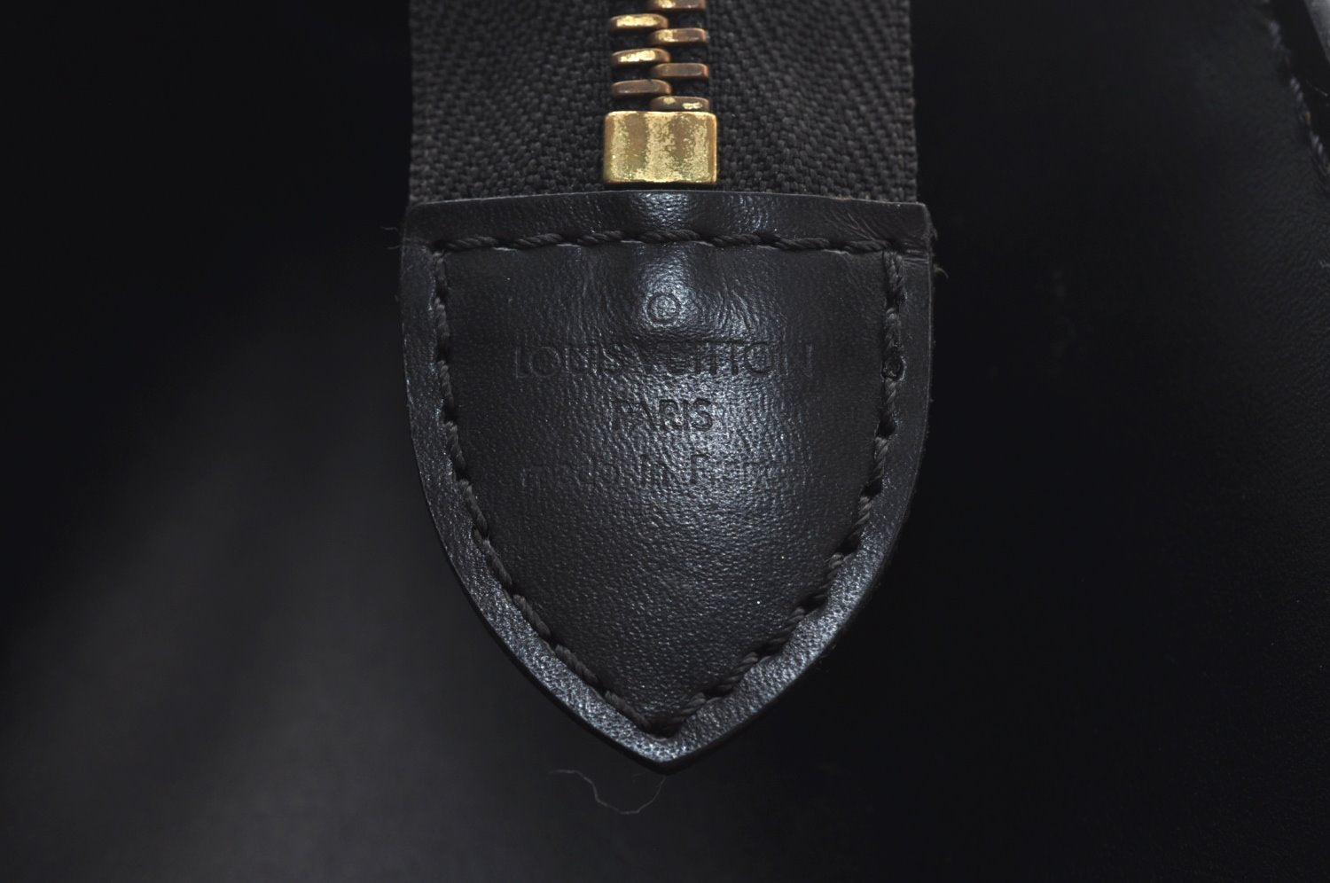 Authentic Louis Vuitton Epi Riviera Hand Bag Black M48182 LV K9528