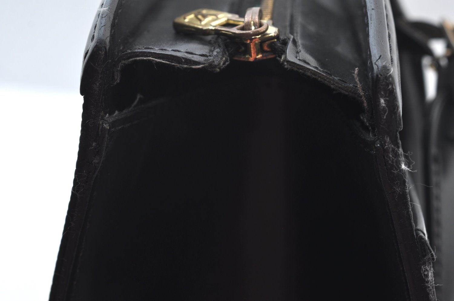 Authentic Louis Vuitton Epi Riviera Hand Bag Black M48182 LV K9528