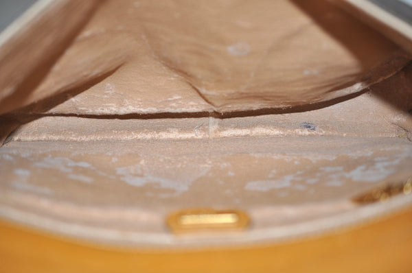 Authentic GUCCI Shoulder Cross Body Bag GG Canvas Leather Brown K9529