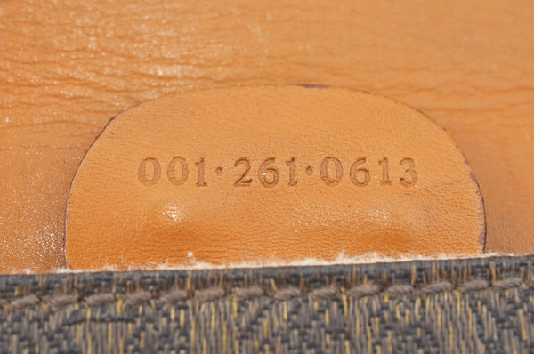 Authentic GUCCI Shoulder Cross Body Bag GG Canvas Leather Brown K9529