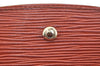 Authentic Louis Vuitton Epi Montaigne 23 Clutch Hand Bag Brown M52663 LV K9531