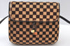 Authentic Louis Vuitton Damier Sauvage Gazelle M92130 Shoulder Cross Bag K9532