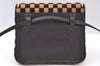 Authentic Louis Vuitton Damier Sauvage Gazelle M92130 Shoulder Cross Bag K9532
