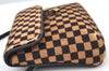 Authentic Louis Vuitton Damier Sauvage Gazelle M92130 Shoulder Cross Bag K9532