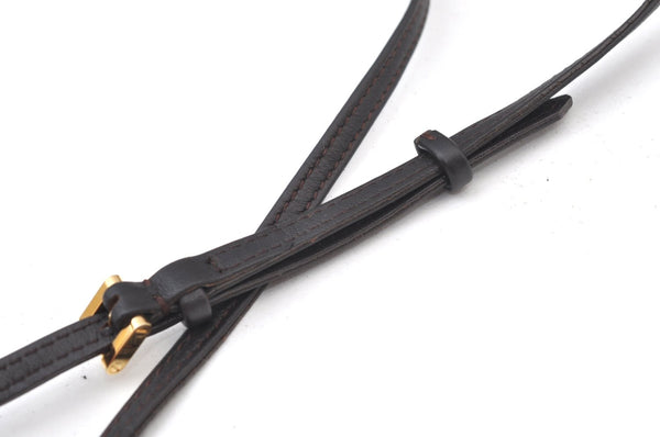 Authentic Louis Vuitton Damier Sauvage Gazelle M92130 Shoulder Cross Bag K9532