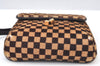 Authentic Louis Vuitton Damier Sauvage Gazelle M92130 Shoulder Cross Bag K9532