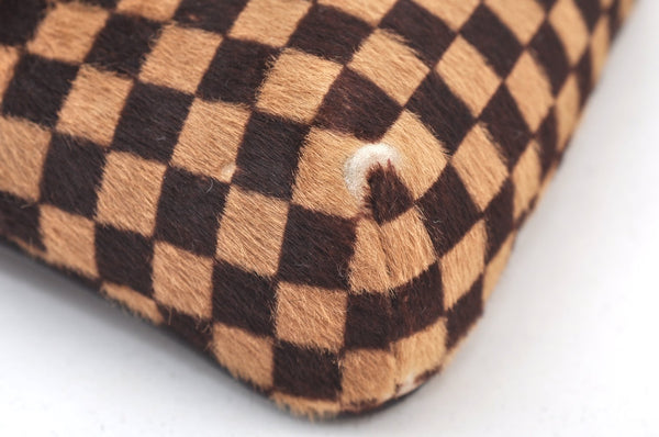 Authentic Louis Vuitton Damier Sauvage Gazelle M92130 Shoulder Cross Bag K9532