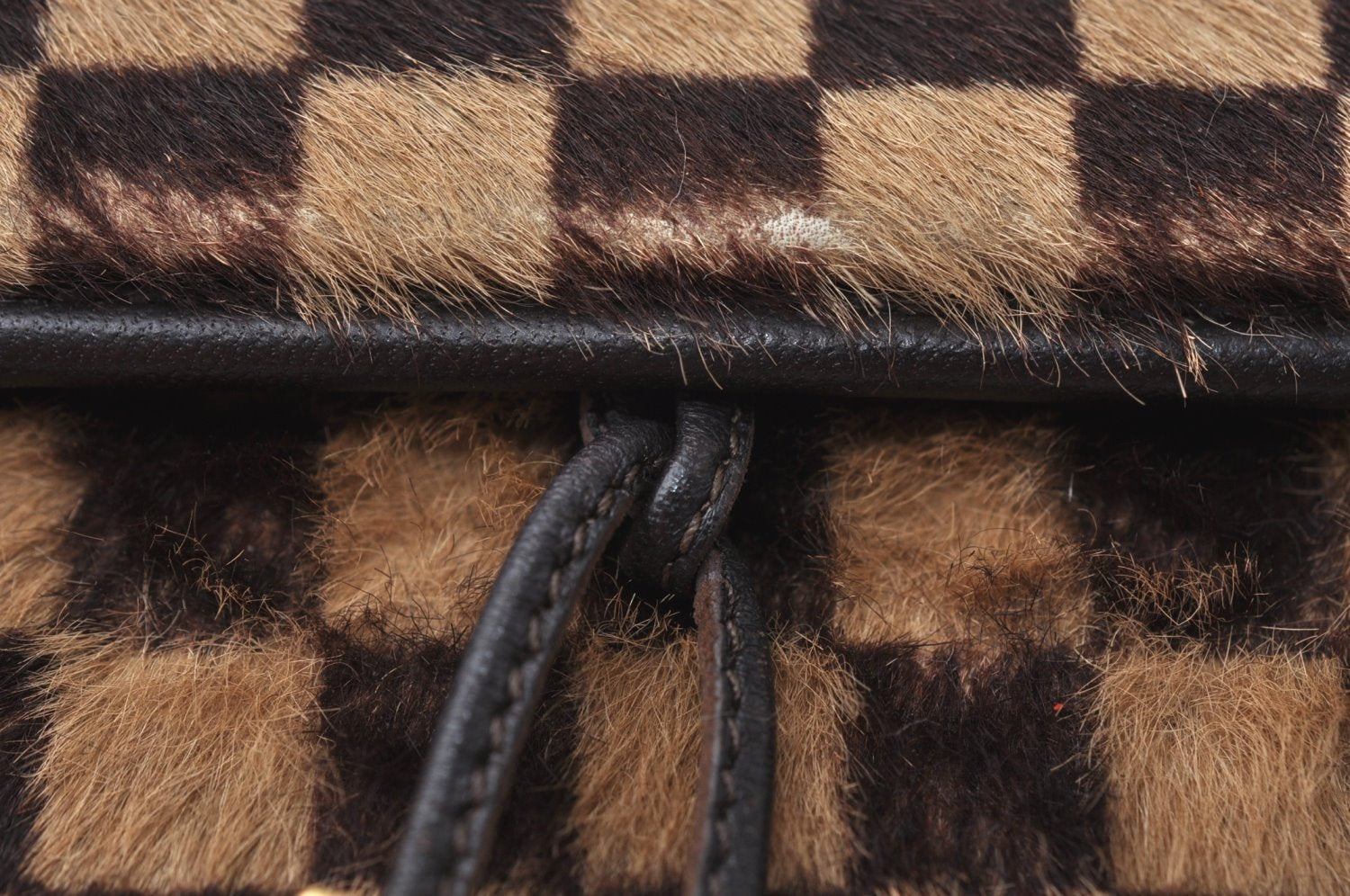 Authentic Louis Vuitton Damier Sauvage Gazelle M92130 Shoulder Cross Bag K9532