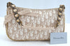 Authentic Christian Dior Trotter Romantic Hand Bag Purse PVC Leather Junk K9541