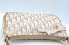 Authentic Christian Dior Trotter Romantic Hand Bag Purse PVC Leather Junk K9541