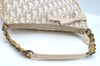 Authentic Christian Dior Trotter Romantic Hand Bag Purse PVC Leather Junk K9541