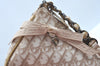 Authentic Christian Dior Trotter Romantic Hand Bag Purse PVC Leather Junk K9541