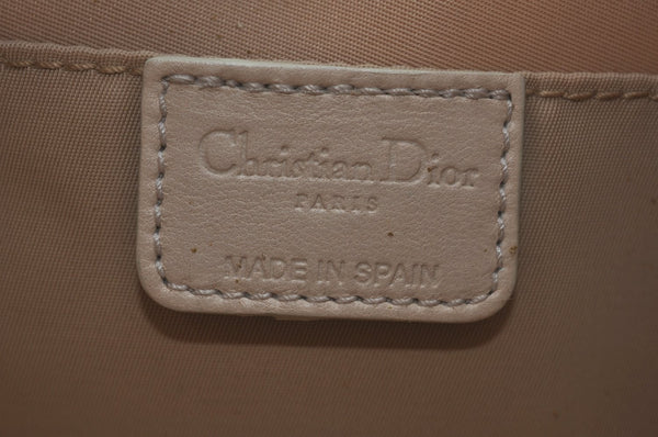 Authentic Christian Dior Trotter Romantic Hand Bag Purse PVC Leather Junk K9541