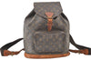 Authentic Louis Vuitton Monogram Montsouris GM Backpack M51135 LV K9544