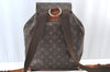 Authentic Louis Vuitton Monogram Montsouris GM Backpack M51135 LV K9544