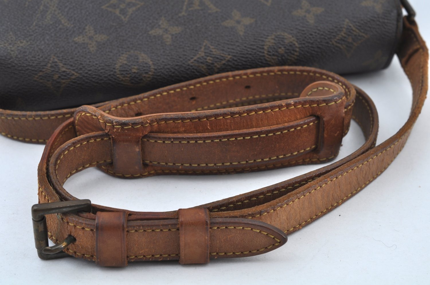 Authentic Louis Vuitton Monogram Saint Cloud GM M51242 Shoulder Cross Bag K9545