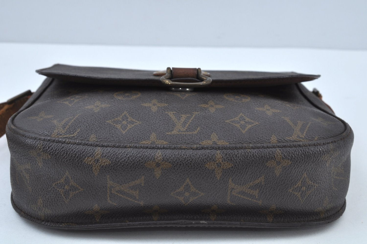 Authentic Louis Vuitton Monogram Saint Cloud GM M51242 Shoulder Cross Bag K9545