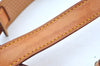 Authentic Louis Vuitton Leather Shoulder Strap Beige 39.8-44.1" LV K9555