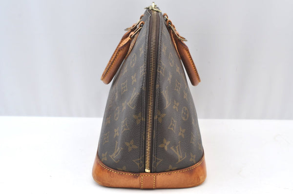 Authentic Louis Vuitton Monogram Alma Hand Bag Purse M51130 LV K9559