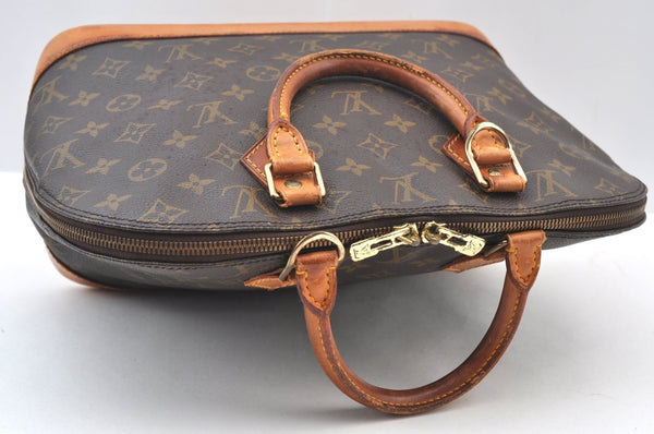 Authentic Louis Vuitton Monogram Alma Hand Bag Purse M51130 LV K9559