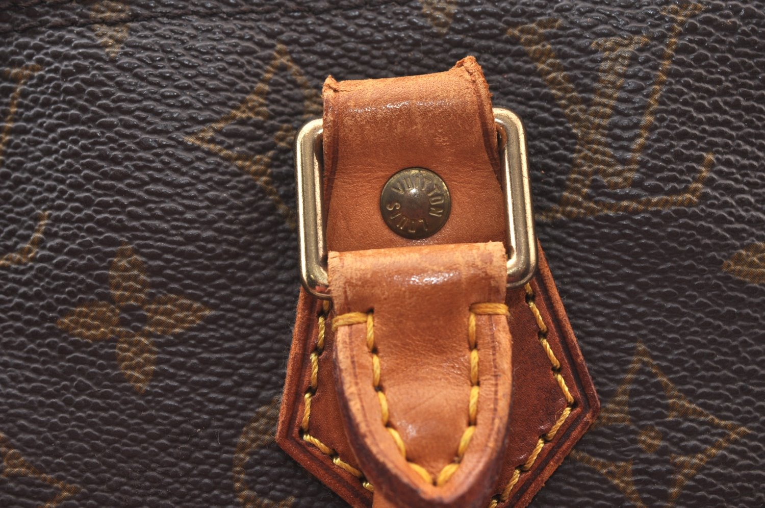 Authentic Louis Vuitton Monogram Alma Hand Bag Purse M51130 LV K9559