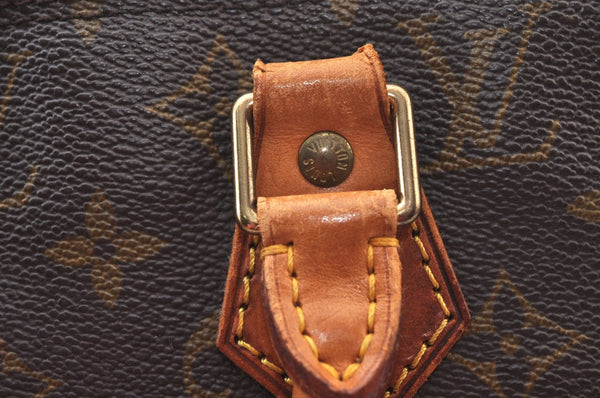 Authentic Louis Vuitton Monogram Alma Hand Bag Purse M51130 LV K9559