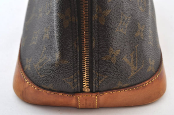 Authentic Louis Vuitton Monogram Alma Hand Bag Purse M51130 LV K9559