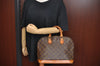 Authentic Louis Vuitton Monogram Alma Hand Bag Purse M51130 LV K9559