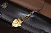 Authentic GUCCI Shoulder Cross Bag Leather Brown K9560