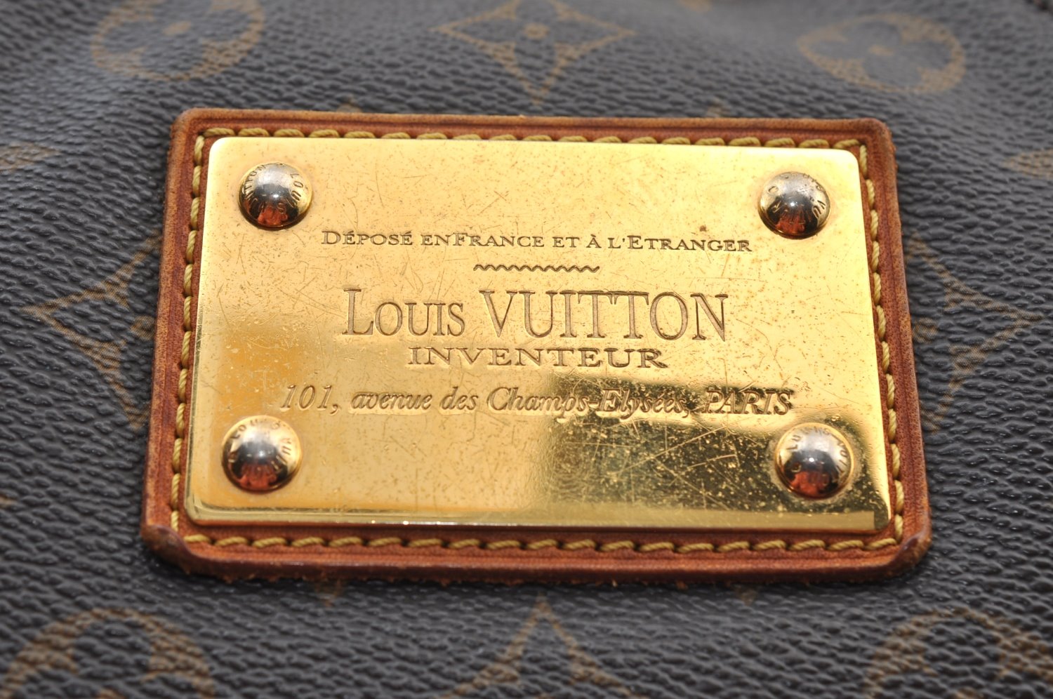 Authentic Louis Vuitton Monogram Thames PM Shoulder Bag Purse M56383 LV K9561