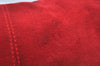 Authentic FENDI Shoulder Hand Bag Purse Suede Red K9562