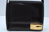 Authentic GUCCI Vintage ShoulderBag Leather Black Junk K9569