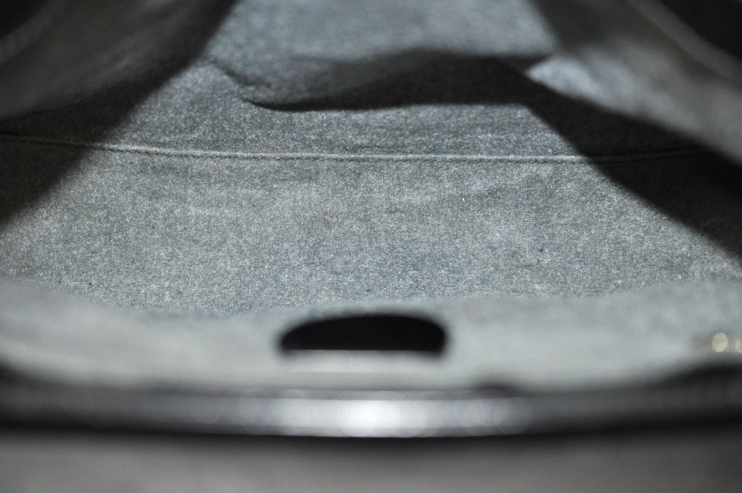 Authentic GUCCI Vintage ShoulderBag Leather Black Junk K9569