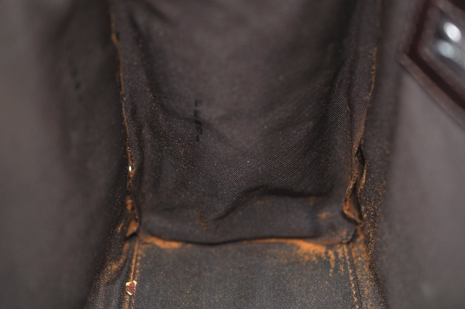 Authentic FENDI Zucca Shoulder Hand Bag Canvas Leather Brown K9570