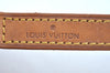 Authentic Louis Vuitton Leather Shoulder Strap Beige 38.2" LV K9571