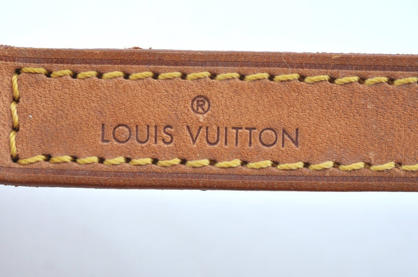 Authentic Louis Vuitton Leather Shoulder Strap Beige 38.2" LV K9571