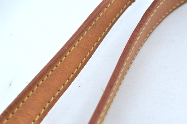 Authentic Louis Vuitton Leather Shoulder Strap Beige 38.2" LV K9571