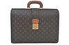 Authentic Louis Vuitton Monogram Serviette Fermoir Briefcase M53305 LV K9575