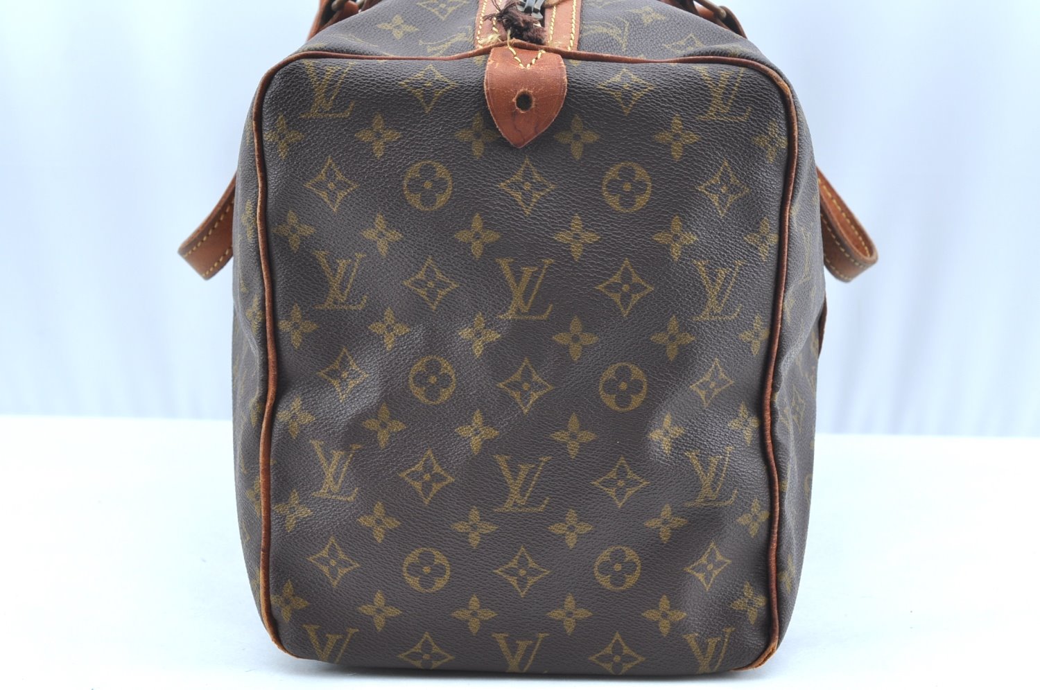 Authentic Louis Vuitton Monogram Sac Souple 45 Hand Boston Bag Old Model K9576