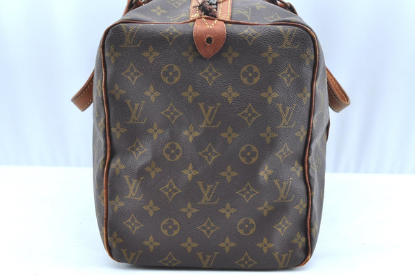 Authentic Louis Vuitton Monogram Sac Souple 45 Hand Boston Bag Old Model K9576