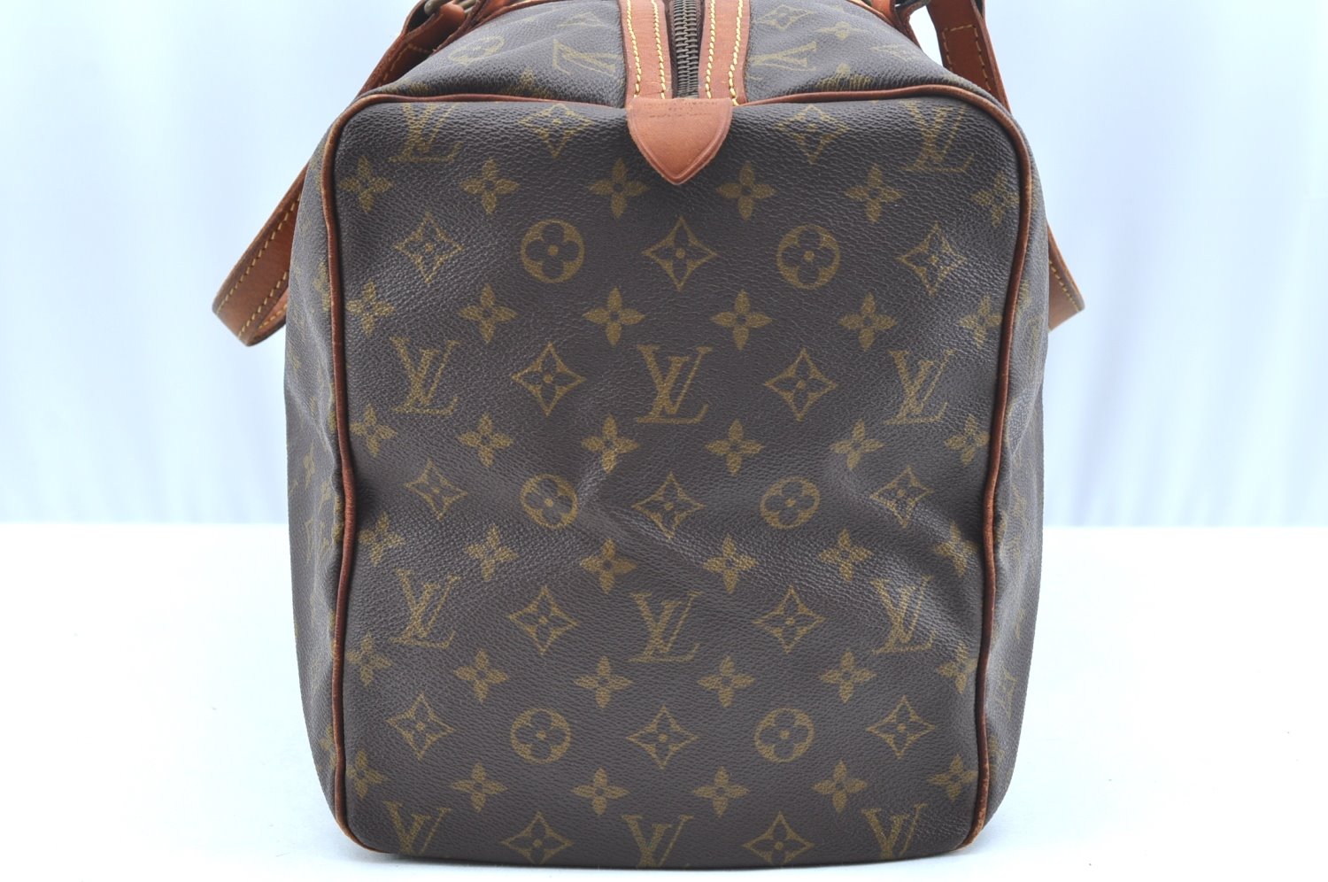 Authentic Louis Vuitton Monogram Sac Souple 45 Hand Boston Bag Old Model K9576
