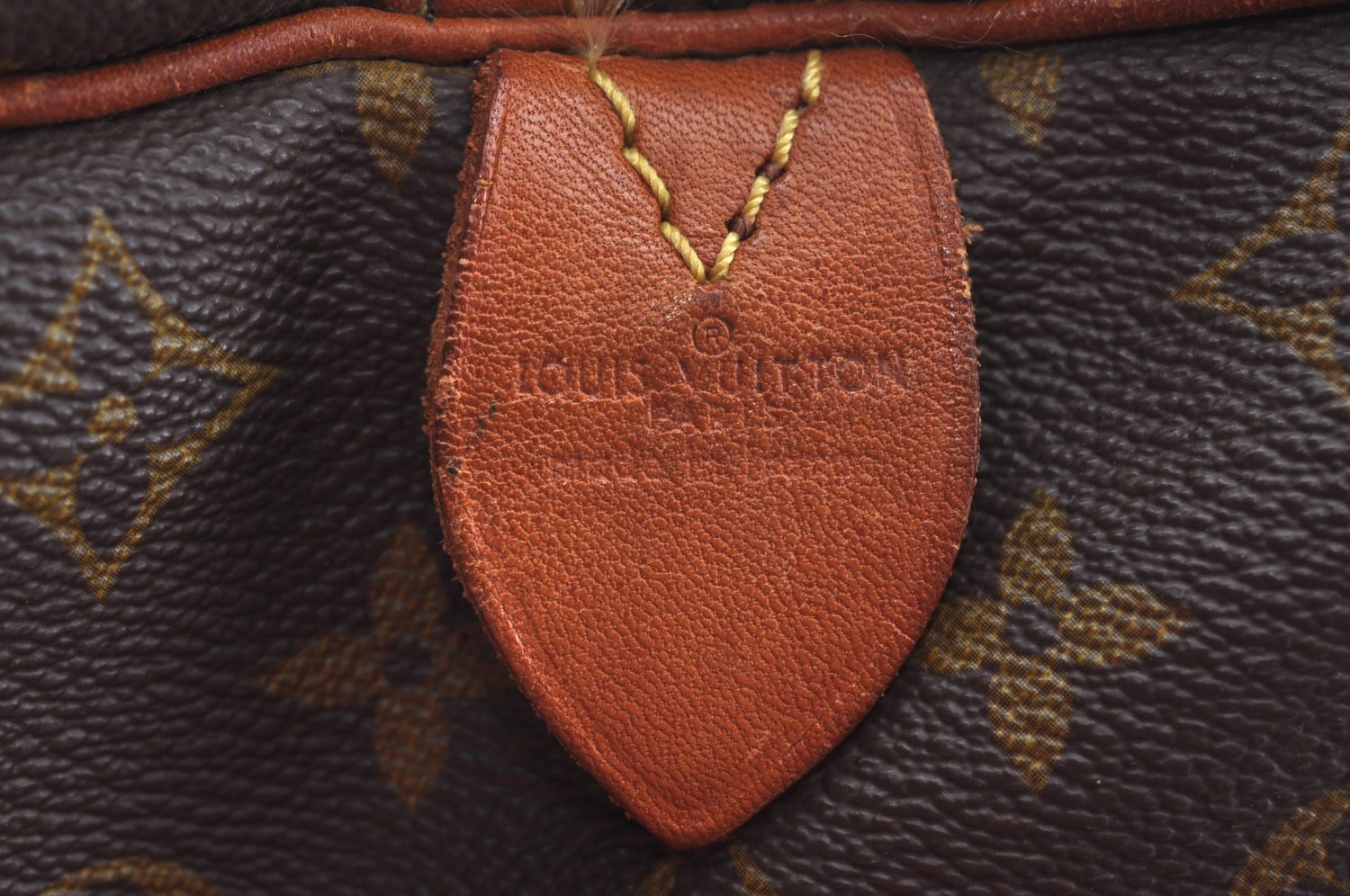 Authentic Louis Vuitton Monogram Sac Souple 45 Hand Boston Bag Old Model K9576